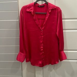 Zara Satin Shirt
